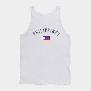 Philippines Heritage  Flag Vintage Tank Top